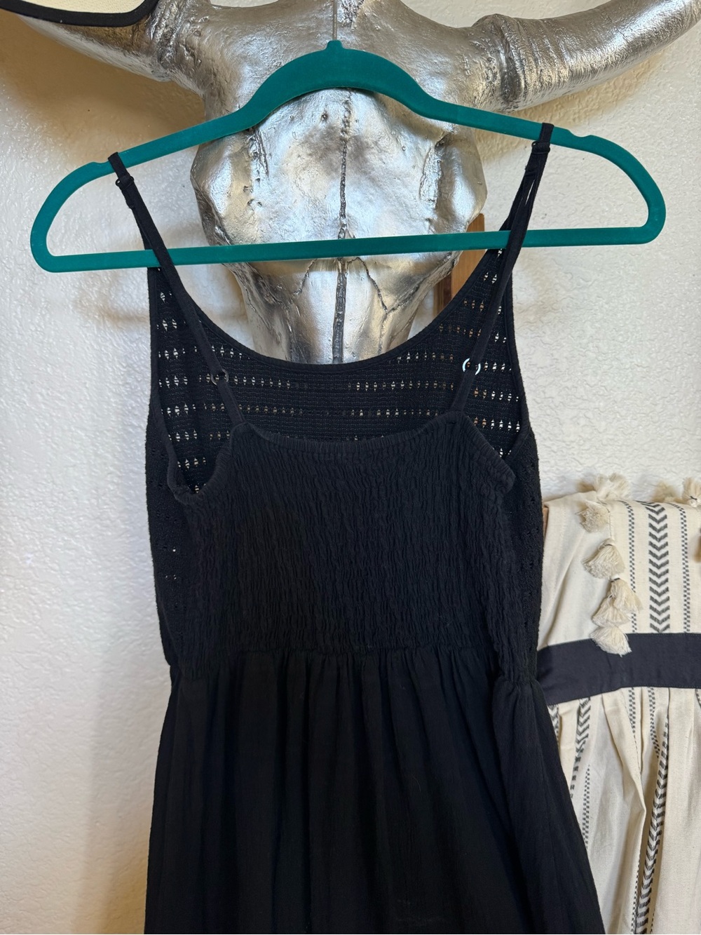 Mr. Búho Black Crochet Swim Cover-Up Dress - Picture 4 of 8
